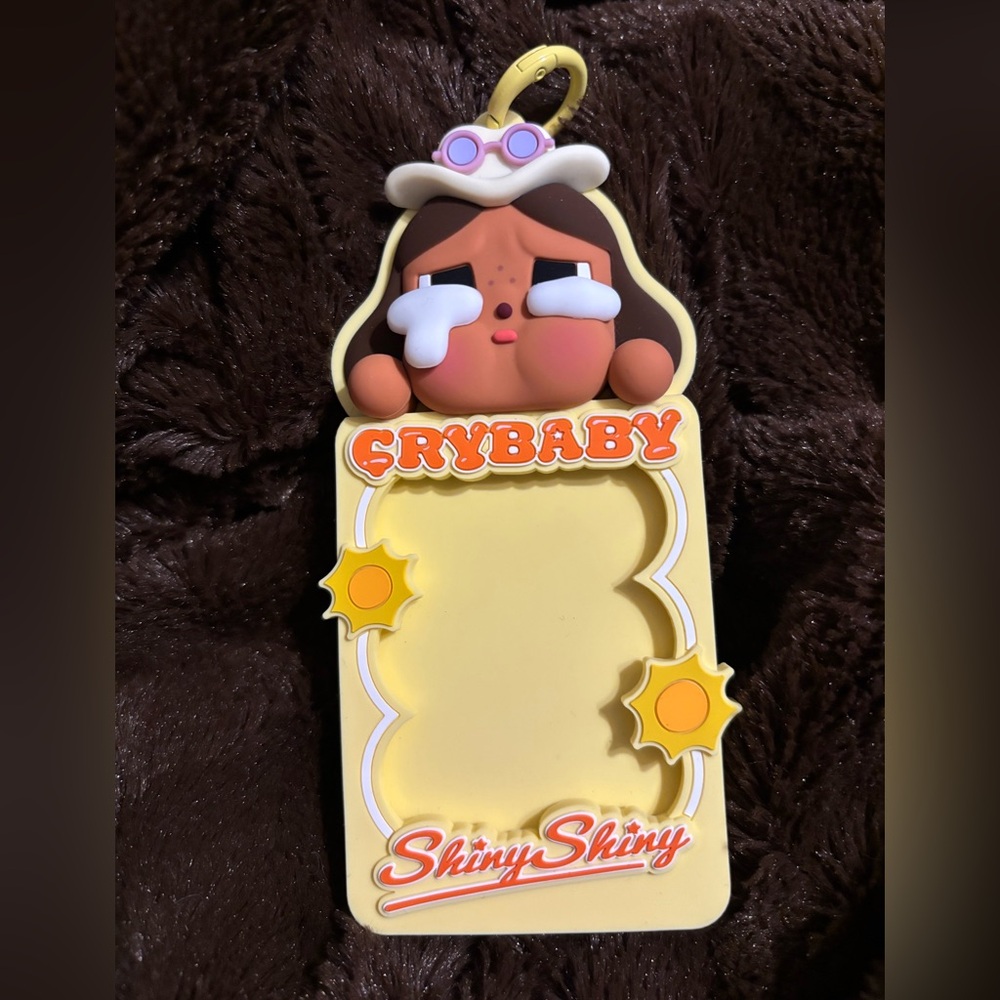 POP MART CRYBABY Crying Again Series - Storage Bag-pink